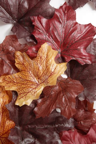 fall leaves silk|silk fall leaves michaels.